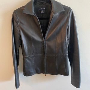 Ann Taylor leather jacket